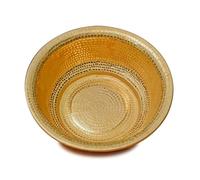 Hand-Hammered Copper Incinerator Bowl, Portable Fire Pit for Camping Picnics, Durable Outdoor Burn Barrel