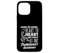 Hand Heart We Fight As One Parkinson’s Awareness Case for iPhone 13 Pro Max