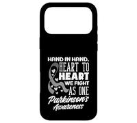 Hand Heart We Fight As One Parkinson’s Awareness Case for iPhone 17 Pro Max