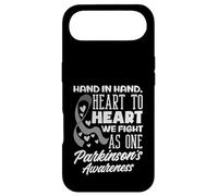 Hand Heart We Fight As One Parkinson’s Awareness Case for iPhone Air