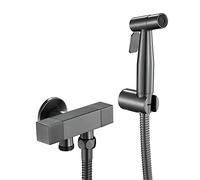 Hand Held Bidet Sprayer, Toilet Gun for Bathroom Stainless Steel, Shower Head Self Cleaning Fixture,Spray Set(Spray Gun And Angle Valve)