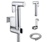 Hand Held Bidet Toilet Sprayer,Bidet Sprayer for Personal Hygiene and Bedpan WC Spray Bidet Sprayer 3 Piece Set(Note: linker not Included)