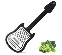Hand Held Cheese Grater, Stainless Steel Guitar Cheese Grater Handheld with 3 Grinding Surfaces, Multi-functional Hand Cheese Grater for Vegetables, Fruits and Cheese, Cheese Grater Handheld, Hand H