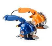 Hand-held Circular Cutting Machine with LED Light, Adjustable Speed, 110MM Blade, 32MM Cutting Height, for Fabric