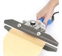 Hand Held Crimp Heat Sealer Bag Machine Tool Aluminum Foil Kraft W 0-300℃ Temperature Control Heat Crimp Sealer Portable Hand Held Heat Crimper Sealer, Blue