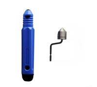 Hand Held Deburrer Kit Featuring M2 Steel Chamfer Heads Bc6301 To Bc1651 For Removing Burrs From Holes In Stainless Steel Aluminum(BC1651+NB1100)