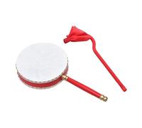 Hand-Held Drum, Including Drumsticks, A Dance Prop for Ethnic Celebrations And Performances,A,28CM