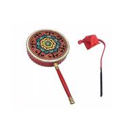 Hand-Held Drum, Including Drumsticks, A Dance Prop for Ethnic Celebrations And Performances,B,28CM
