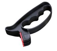 Hand Held Edge Sharpener - Quick Cutter 2 Stage Manual Tool, Ceramic Tungsten Repair Grind Shine Wheel, Non Slip Base | Ergonomic Kitchen Accessory for Chef Scissors Pocket Cutter EdgeHome