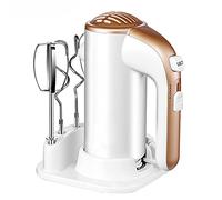 Hand-Held Electric Whisk, Mini Household Electric Whisk, 5 Speeds, 2 Dough Hooks, 2 Mixers, Kitchen Food Mixer, Handheld Baker