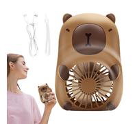 Hand Held Fan | Cartoon Hand Fan for Kids | 3-Speed Desk Food Cooler, Air Cooling Stuff, Cool Accessories for Travel, Outdoor, Home & Offices