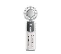 Hand Held Fan - Handheld USB Rechargeable Blower | Battery Powered Personal Fan | for Men Women Indoor Outdoor Hiking Camping Beach Running Gym Home Office