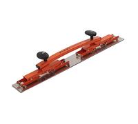 Hand-held flexible sanding board, block Flexisander for sanding curved surfaces with fastening system; vehicle body repairers, shipbuilders, composite and woodworking, cars (33 x 4.5 inches)