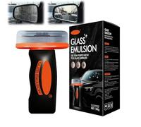 Hand-Held Glass Emulsion Cleaner, Automotive Oil Film Cleaning Brush, Portable, Easy-to-Use, Oil Film Remover for Windows, Mirrors, and Glass Surfaces (1)