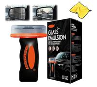 Hand-Held Glass Emulsion Cleaner - Oil Film Remover for Car, Windows, Mirrors, and Glass Surfaces, Car Window Cleaner - Portable, Easy-to-Use (1 * 100g)