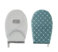 Hand-Held Ironing Board Pad 23x15cm Heat Resistant Portable Sleeve | Insulation Cotton Material Polyester Sponge Smooth for surface Compact On-The-Go Use for versatile For Hard-To-Reach