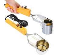 Hand-held Lead Melting Pot, Portable Melting Furnace Soldering Crucible, 500/1500/3000g Capacity for Casting Tin, Electrical Soldering Tools Soldering Supplies, for Melting Tin Lead Glue Wax 1500G