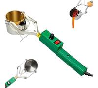 Hand-held Lead Melting Pot, Portable Melting Furnace Soldering Crucible,500g/1000g/1500g Capacity Electric Solder Furnace for Casting Tin,Temperature Range 150-450℃, for DIY Metal Pendant(500g)
