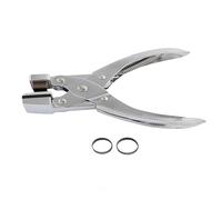Hand-Held Manual Coin Cell Disc Cutter Tool for Making - Optional Cutter Dies for 6-19 mm Diameter(Circular hole die dia10mm)