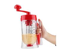 Hand-held Manual Pancake Cupcake Batter Mixer Dispenser Blender Machine Baking Tool for Making Cakes Waffles Betters