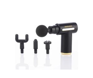 Hand Held Massage Gun Deep Tissue Muscle Body Massager 4 Heads Relaxing Therapy