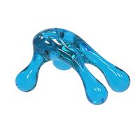 Hand Held Massage Tool, BVN Four Point Full Body Massager, Self Massage Tool, Easy Palm Fit with Massage Knobs for Gentle Pressure Point Massage, Suitable for Neck, Waist, Hips, Leg, Foot