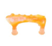 Hand Held Massager Dog Shape with Steel Ball Roller Orange | Plastic Four-legged Design, Compact for Home and Office Use, Precise Rolling Action, Easy to Carry
