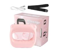 Hand Held Massager, Handheld Back Tool, Deep Tissue Relief, High Intensity Vibration, Rechargeable Device, Perfect for Foot Neck Shoulder Use, 5.47x5.12x1.65 Inches