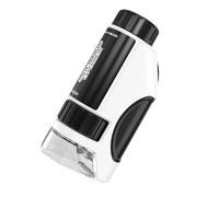 Hand Held Microscope Kids, Beginner Science Tool, 1.97 x 1.18 x 3.82 inches, Portable Learning Device for Preschool Experiments and Microbiological Observation, Multicoloured
