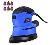 Hand Held Mouse Sanding Machine 130W Electric Tight Corners Sander Angle Base