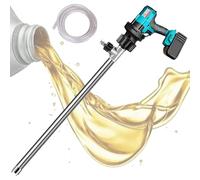 Hand-held Rechargeable Liquid Pump, Large Suction 100L/min Flow, Cordless Transfer for Slightly Viscous Fuels and Oils