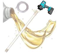 Hand-held Rechargeable Liquid Pump, Large Suction 100L/min Flow, Cordless Transfer for Slightly Viscous Fuels and Oils