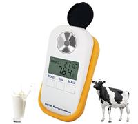 Hand Held Refractometer 0-94%, Portable Digital Honey Refractometer, Meter Tester, Sugar Refractometer for Fruit, Honey, Food, Beverages