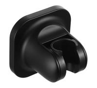 Hand Held Shower Head Holder 5 Positions Adjustable Shower Head Holder Adhesive No Drilling Wall Mount Handheld Showerhead Bracket with Screw Option for Wall Mount Bathroom Showers Hose Holders