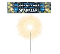 Hand-Held Sparklers 25cm - 2 Pack of 6 - Ideal for Bonfire Night, Halloween, Christmas, and New Year Celebrations - Total of 12 Sparklers