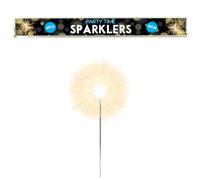 Hand-Held Sparklers 40cm - 1 Pack of 6 - Ideal for Bonfire Night, Halloween, Christmas, and New Year Celebrations - Total of 6 Sparklers