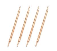 Hand-held Spot-Welder Small Lithium Battery-Point Welding Pen Aluminum-Oxide Copper Spot-Welding Needle Electrode Tip 4X Welding Tips-Miller Plastic Core-Titanium Screw in Cleaner Tool Drill Finger