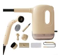 Hand Held Steam Cleaner, Powerful 1200W Handheld Steam Cleaner 300ML Water Tank, 1.5M Extension Pipe, Nozzles Brushe Heads Accessories For Deep Cleaning, 1.2KG Lightweight For Home Easy To Move