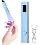 Hand Held UV Light for Nails,Handheld Lamp Gel UV Light | LED Display,Rechargeable Dryer with 2 Timers for Fast Nail Extension, Rhinestone Glue Decoration