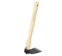 Hand Hoe Garden Tool Ergonomic Wooden Handle Carbon Steel Lightweight Weeding Digging Cultivating for Home Gardeners Outdoor Enthusiasts Wood Carbon Steel