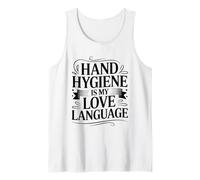 Hand Hygiene is My Love Language, Infection Control Nurse Tank Top