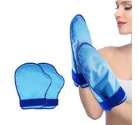 Hand Ice Pack Glove for Arthritis, 2pcs 26 x 21cm, Adjustable Ice Pack for Wrist and Hand, Thumb Cold Pack, Reusable Cold Therapy Wraps for Carpal Tunnel, Arthritis, Tendonitis, Tenosynovitis