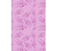 Hand-Illustrated Pink Shell Notebook - 180 Lined Pages for Journaling, Writing, and Note-Taking
