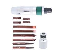 Hand Impacts Screwdriver Manual Reversible Impacts Driver Disengage Rusted Fasteners Freeze Bolts Hand Tool for Men Dad Steel