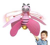Hand Induction Flying Bee Toy - Hand Sensor Flying Toy | Sensing Hover Machine | Fly Helicopter Bee With Light | Outdoor Games Playing For Kids Boys Girls