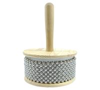 Hand Instrument - Musical Percussion Shaker | with Wooden Handle and Stainless Steel Beads, Hand Shaker for Musical Practice, Band, Classroom, Performance, Kids Adults, Rhythm