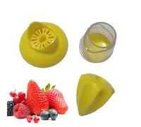 Hand Juicer Citrus Squeezer, Manual Lemon Extractor, Multicolor Food Processor 8.66x3.94 Inches with Stable Build, Kitchen Accent with Classic Style, Cooking Accessories for Fruit Press and Home