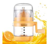 Hand Juicer, Lemon Lime Squeezer with Handle, Food-Grade Lime Press Reamer Portable Fruit Extractor with Pour Spout for Kitchen Camping Picnic