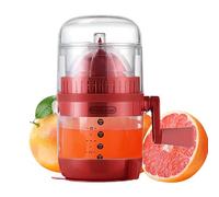 Hand Juicer, Manual Citrus Squeezer, 4.33x8.07 inches Heavy-Duty Handheld Juice Extractor with Ergonomic Handle, Effortless Press & High Juice Yield for Oranges & Pomegranates