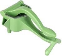 Hand Juicer Squeezer - Aluminum Manual Hand Press Juicer, Fresh Fruit Juice Extractor, with Seed Filter & Ergonomic Grip for Orange Citrus Pomegranate Lemon Lime (Green,1pc)